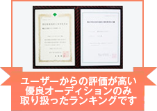 オーディションランキング